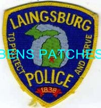 MICHIGAN,LAINGSBURG POLICE 1_wm